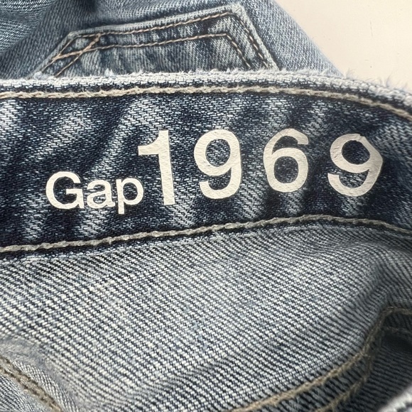 GAP 1969 Mid Rise Real Straight Jeans Size 24 Women’s - Picture 2 of 7
